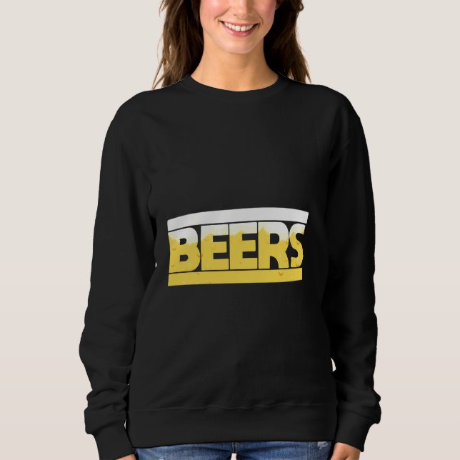 Sudadera Beer Bubbles Bebe Game Champion Beer Lover Par (Anverso)