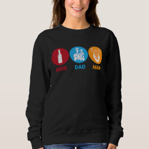 Sudadera Beer Dad Man I Beard Carrie Padre Viking Padre