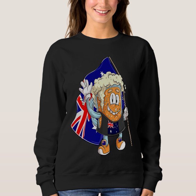 Sudadera Beer fan of Australia (Anverso)