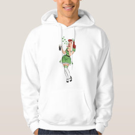 Sudadera Beer Loving Irish Pin Up