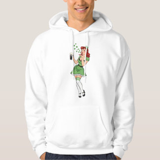 Sudadera Beer Loving Irish Pin Up