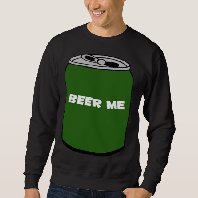 SUDADERA BEER ME (Anverso)