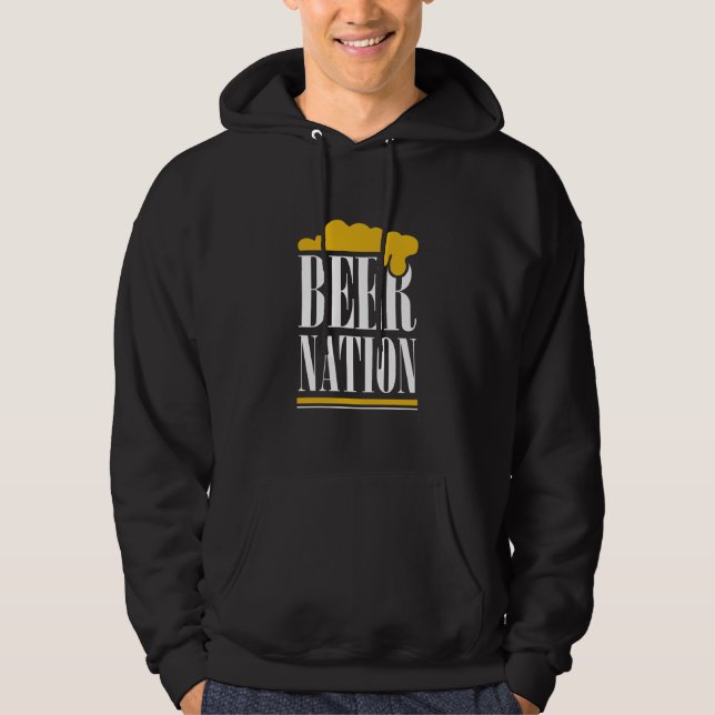 Sudadera Beer Nation (Anverso)
