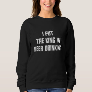 Sudadera Beerbedor diciendo a los amantes de la cerveza y a