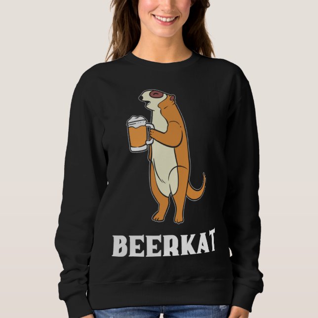 Sudadera Beerkat Bartender (Anverso)