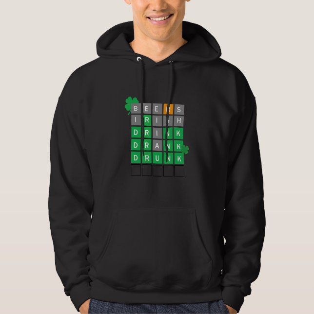Sudadera Beers Irish Drink Bebe Borracho St Patrick's Day M (Anverso)