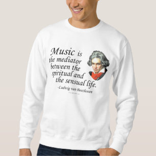 Sudadera Beethoven en música
