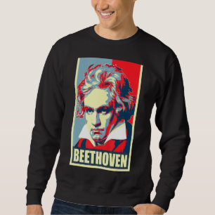 Sudadera Beethoven Propaganda Poster Pop Art