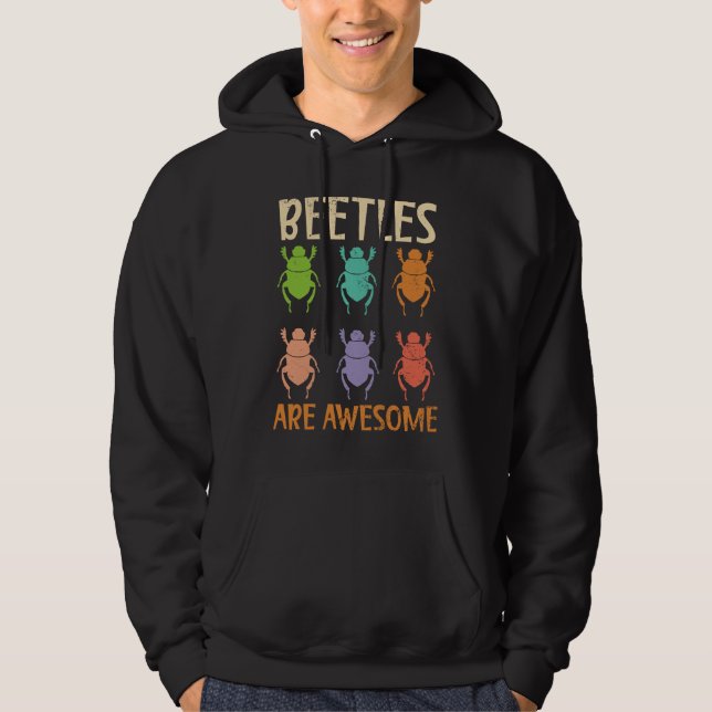Sudadera Beetles Are Awesome Insect Entomology Bug Hunter (Anverso)