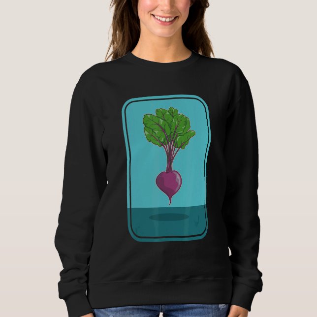 Sudadera Beetroot   beet levitating (Anverso)