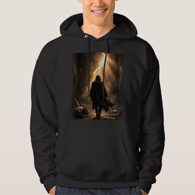 Sudadera Being Broke Is The Root Of All Evil (Anverso)