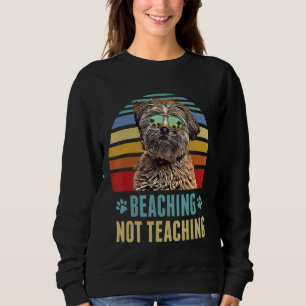 Sudadera Beis Not Teacher Lhasa Apso Dog Teacher Sum