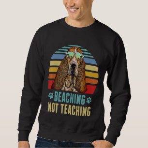 Sudadera Beis Not Teaching Basset Hound Dog Summer