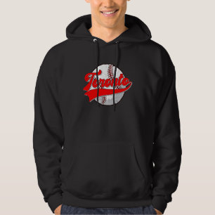 Sudadera Béisbol de paisaje urbano vintage de Toronto para