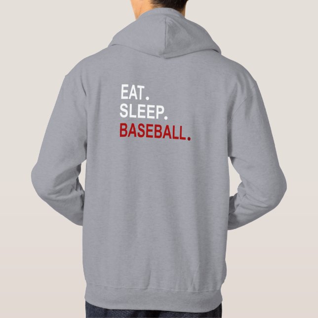 Sudadera Béisbol Eye Sleep (Reverso)