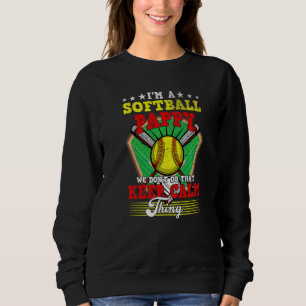 Sudadera Béisbol Pappy No Hagas Eso Mantén la Calma Cosa