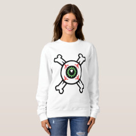 Sudadera Béisbol y huesos crudos (fondo liviano) Dulces