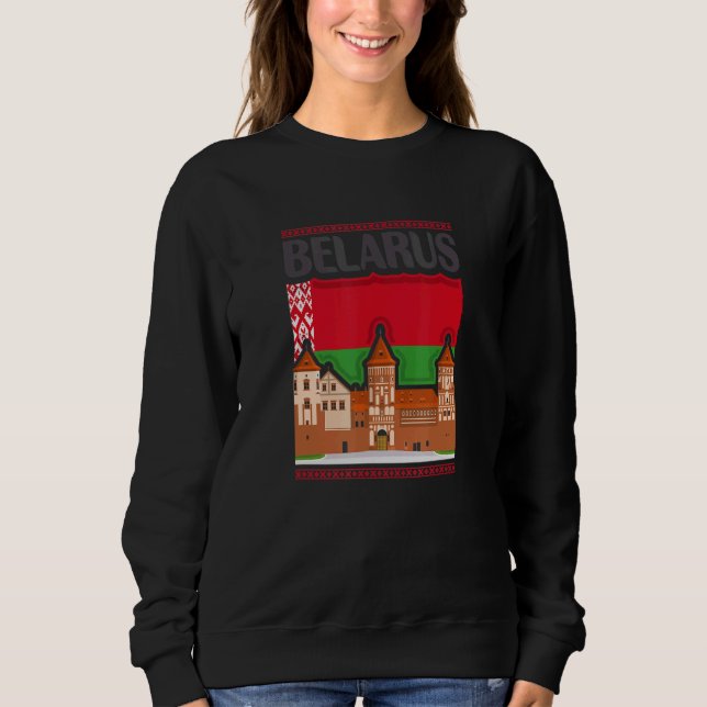 Sudadera Belarus Country Flag (Anverso)