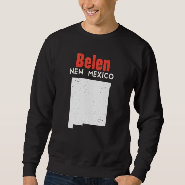 Sudadera Belen USA State America Travel New Mexican New Mex (Anverso)