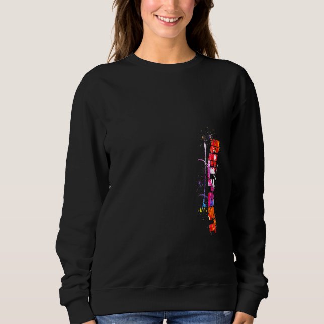 Sudadera Belfast Cityscape Belfast Skyline (Anverso)