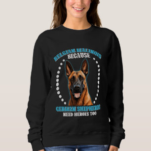 SUDADERA BELGA SHEPERD PORQUE LOS HUÉSPEDES ALEMANES NECESI