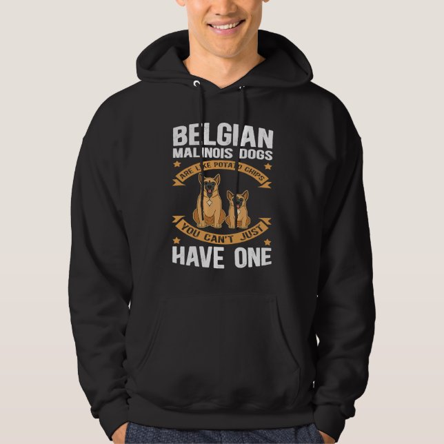 Sudadera Belgian Malinois Are Like Dog Owner Malinois (Anverso)