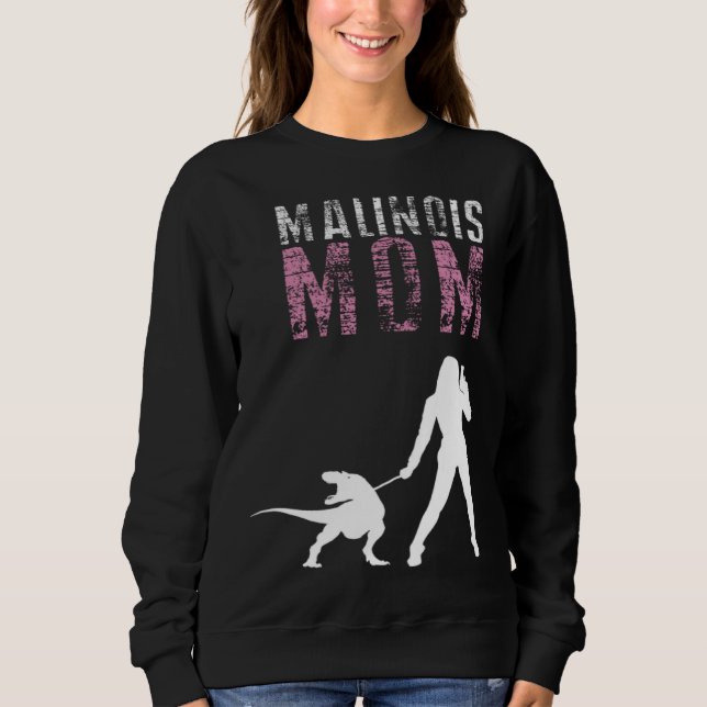 Sudadera Belgian Malinois Mom (Anverso)