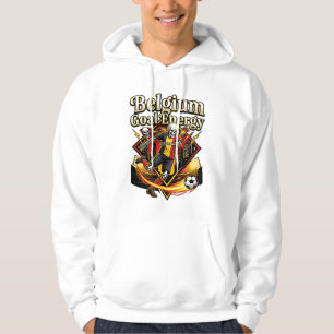Sudadera Bélgica Gol Energía Esqueleto Delantero Naciones N