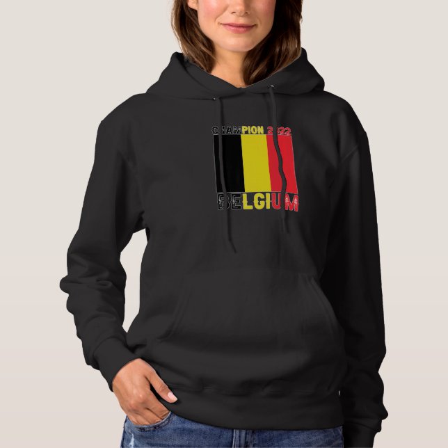 Sudadera Belgium Champion Belgium Soccer Fan  2022 (Anverso)