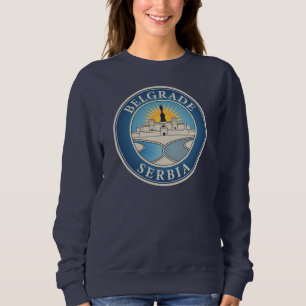 Sudadera Belgrado Serbia Europa del Este