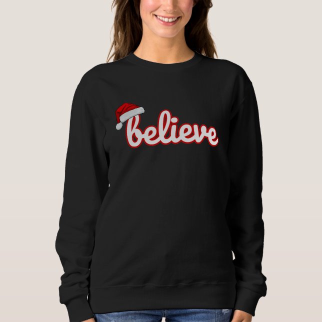 Sudadera Believe Christmas (Anverso)