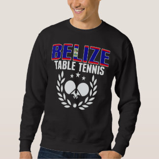 Sudadera Belize Table Tennis   Belizean Ping Pong Team Supp