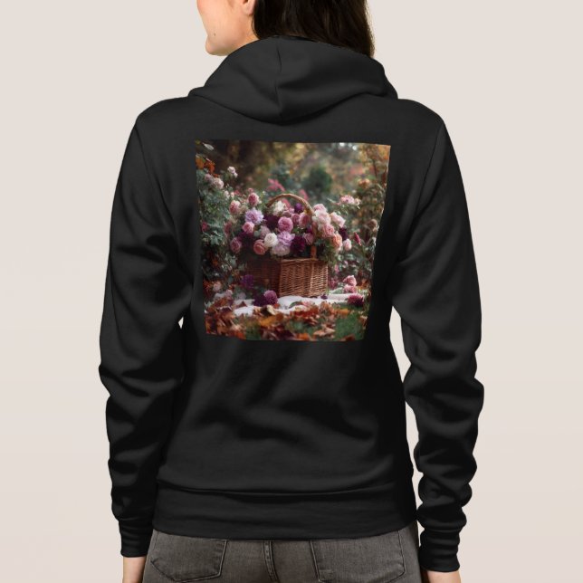 Sudadera Bella+Canvas Full-Zip Hoodie (Reverso)