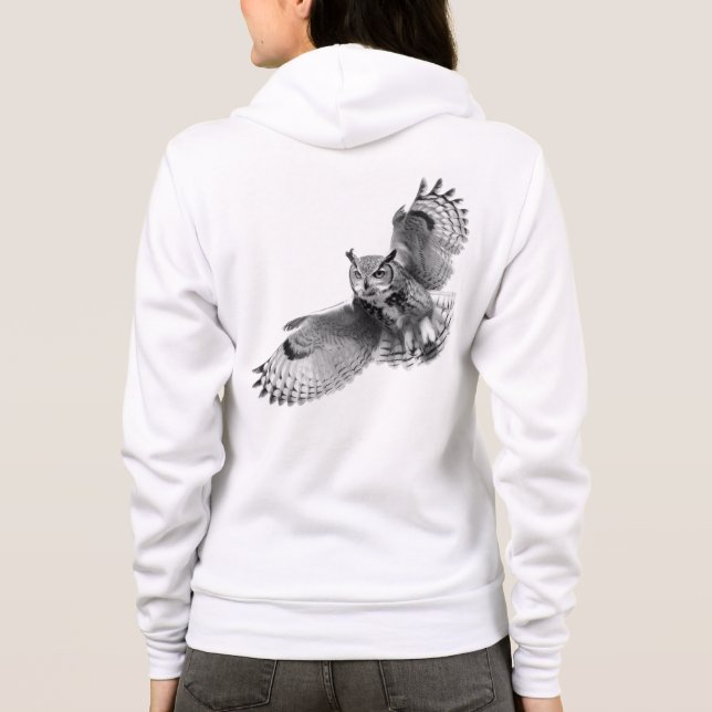 Sudadera Bella+Canvas Full-Zip Hoodie (Reverso)