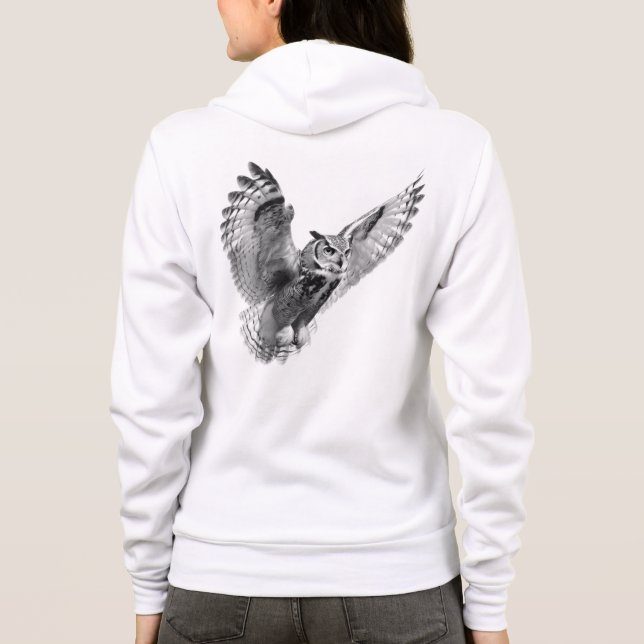 Sudadera Bella+Canvas Full-Zip Hoodie (Reverso)