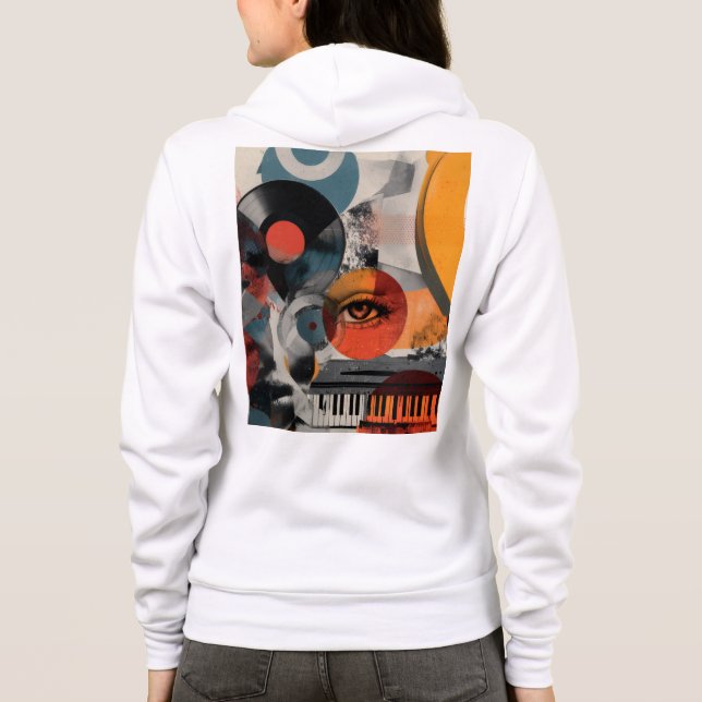 Sudadera Bella+Canvas Full-Zip Hoodie (Reverso)