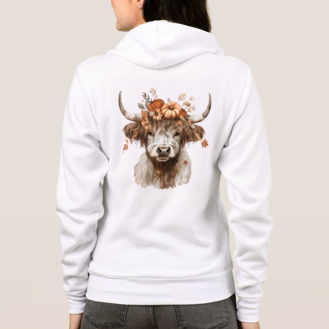 Sudadera Bella+Canvas Full-Zip Hoodie (Reverso)