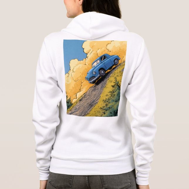 Sudadera Bella+Canvas Full-Zip Hoodie (Reverso)