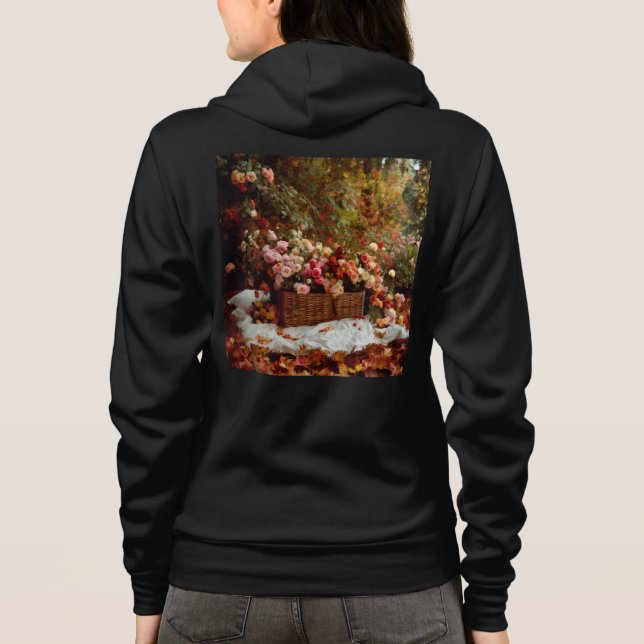 Sudadera Bella+Canvas Full-Zip Hoodie (Reverso)