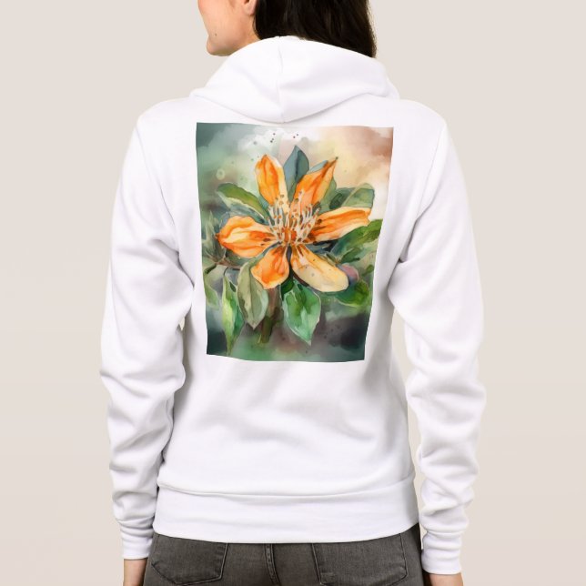 Sudadera Bella+Canvas Full-Zip Hoodie (Reverso)