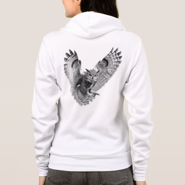 Sudadera Bella+Canvas Full-Zip Hoodie (Reverso)