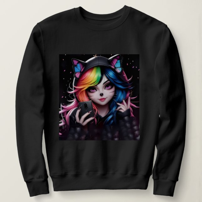 Sudadera  Bella+Canvas Mujer  (Anverso del diseño)