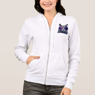 Sudadera Bella de las mujeres+Sudadera con capucha de la