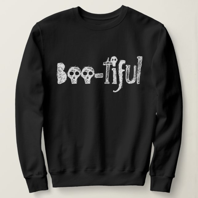 Sudadera Bella Halloween (Anverso del diseño)