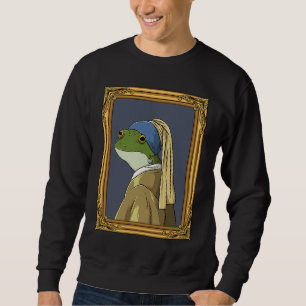 Sudadera Bellas Artes de rana de historia del arte Vermeer
