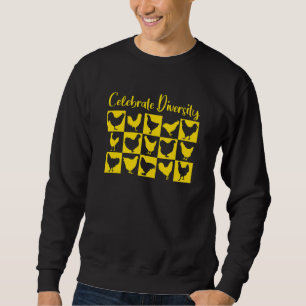 Sudadera Bellas gallinas muchas diferentes razas de pollo F