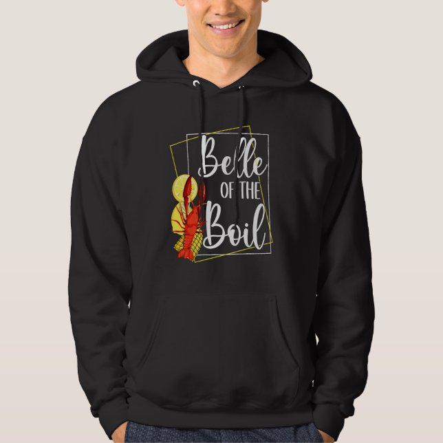 Sudadera Belle of the Boil Seafood Crawfish Boil Lover Frog (Anverso)
