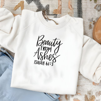 Sudadera Belleza de cenizas Biblia contra mujer