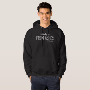 Sudadera Belleza de las cenizas Fe Cristiana