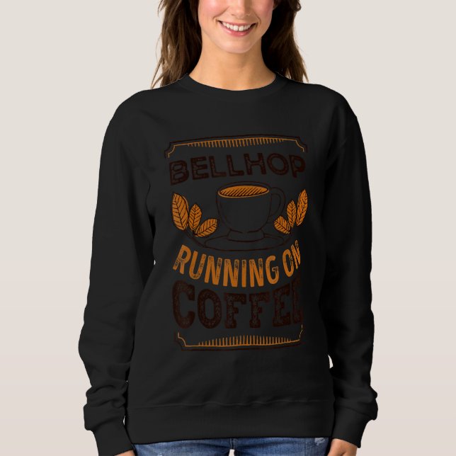 Sudadera Bellhop En Cafetería De Café (Anverso)